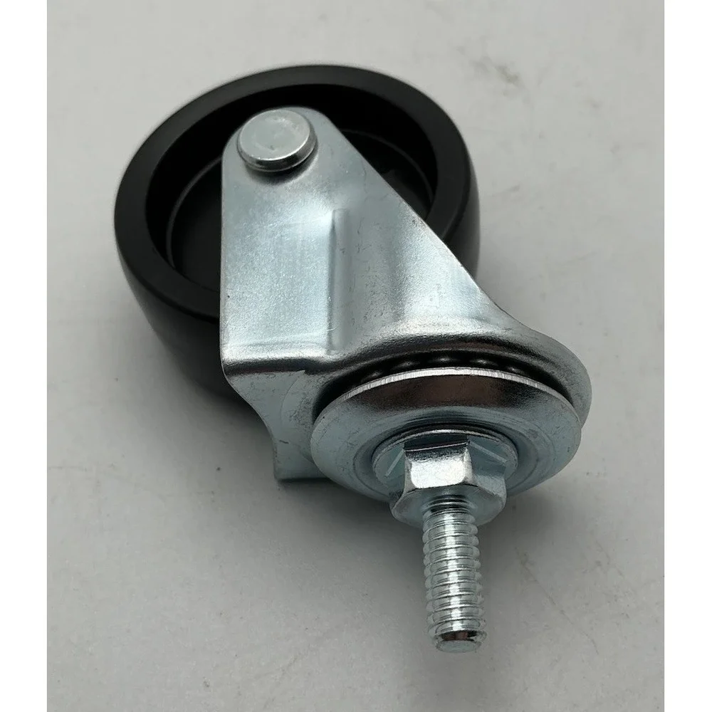Threaded Stem Caster Wheels (4), 2 w/ Locking Brakes, ~1 7/8
